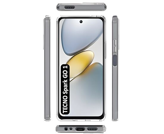 Чехол для мобильного телефона BeCover Tecno Spark Go 1 (KL4) Transparancy (712754), изображение 2