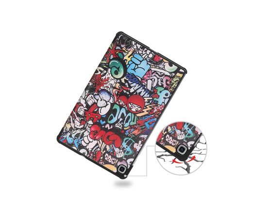 Чехол для планшета BeCover Flexible TPU Mate Samsung Tab S6 Lite (2024) 10.4" P620/P625/P627 Graffiti (712519), изображение 3 Чехол для планшета BeCover Flexible TPU Mate Samsung Tab S6 Lite (2024) 10.4" P620/P625/P627 Graffiti (712519), изображение 3