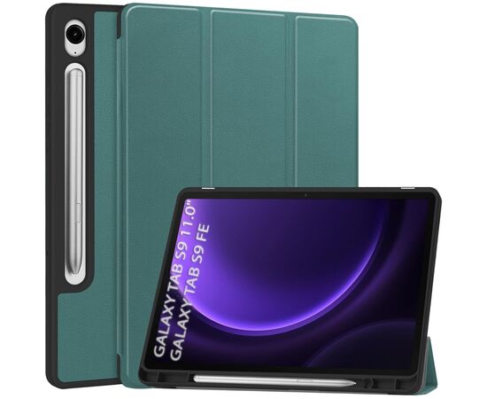 Чехол для планшета BeCover Flexible TPU Mate Samsung Tab S9 (SM-X710/SM-X716)/S9 FE (SM-X510/SM-X516B) 11.0" Dark Green (712529)