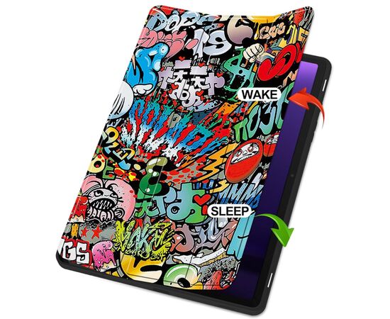 Чехол для планшета BeCover Flexible TPU Mate Samsung Tab S9 (SM-X710/SM-X716)/S9 FE (SM-X510/SM-X516B) 11.0" Graffiti (712534), изображение 5 Чехол для планшета BeCover Flexible TPU Mate Samsung Tab S9 (SM-X710/SM-X716)/S9 FE (SM-X510/SM-X516B) 11.0" Graffiti (712534), изображение 5