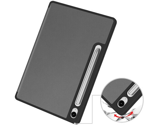 Чехол для планшета BeCover Flexible TPU Mate Samsung Tab S9 (SM-X710/SM-X716)/S9 FE (SM-X510/SM-X516B) 11.0" Grey (712530), изображение 5 Чехол для планшета BeCover Flexible TPU Mate Samsung Tab S9 (SM-X710/SM-X716)/S9 FE (SM-X510/SM-X516B) 11.0" Grey (712530), изображение 5