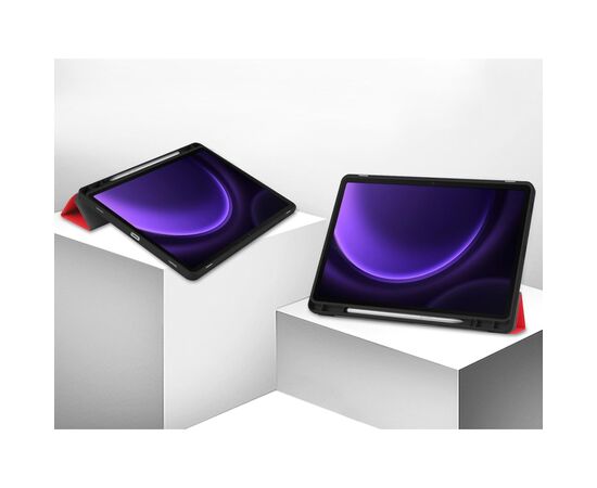Чохол до планшета BeCover Flexible TPU Mate Samsung Tab S9 (SM-X710/SM-X716)/S9 FE (SM-X510/SM-X516B) 11.0" Red (712531), зображення 8 Чохол до планшета BeCover Flexible TPU Mate Samsung Tab S9 (SM-X710/SM-X716)/S9 FE (SM-X510/SM-X516B) 11.0" Red (712531), зображення 8