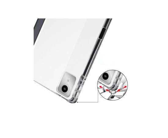 Чехол для планшета BeCover Soft Edge Lenovo Tab M11 (2024) TB-TB330FU/Xiaoxin Pad 11 (2024) 11" Black (712538), изображение 3 Чехол для планшета BeCover Soft Edge Lenovo Tab M11 (2024) TB-TB330FU/Xiaoxin Pad 11 (2024) 11" Black (712538), изображение 3