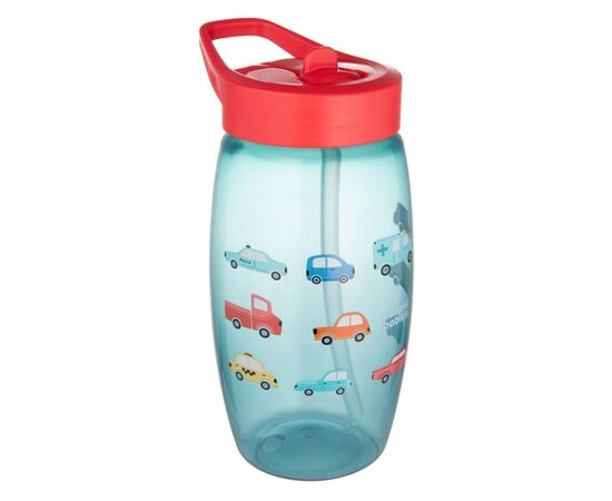 Поильник-непроливайка Canpol babies Автомобили со складным носиком 400 мл (56/618_blu), изображение 2 Поильник-непроливайка Canpol babies Автомобили со складным носиком 400 мл (56/618_blu), изображение 2