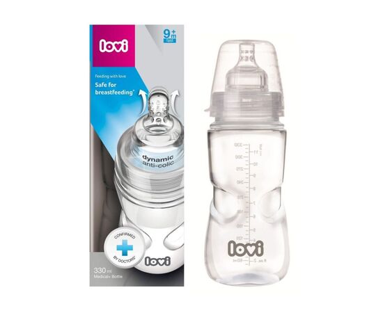 Бутылочка для кормления Lovi PP (super vent) 330 мл (21/560), изображение 3 Бутылочка для кормления Lovi PP (super vent) 330 мл (21/560), изображение 3