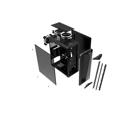 Корпус 1stPlayer R3-3R1-BK, изображение 6 Корпус 1stPlayer R3-3R1-BK, изображение 6