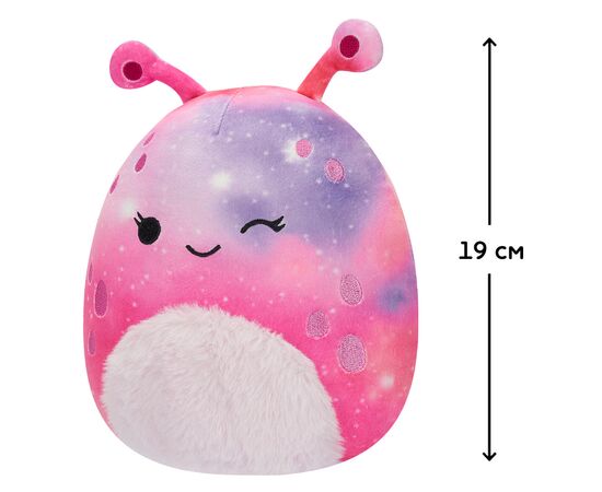 Мягкая игрушка Squishmallows Пришелец Лорали 19 см (SQCR04119), изображение 4 Мягкая игрушка Squishmallows Пришелец Лорали 19 см (SQCR04119), изображение 4