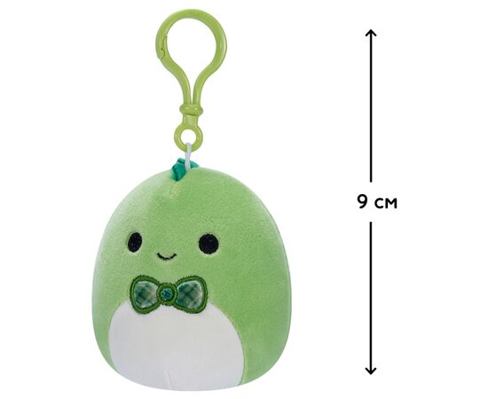 Мягкая игрушка Squishmallows на клипсе – Дино Дэнни 9 см (SQCP00151), изображение 4 Мягкая игрушка Squishmallows на клипсе – Дино Дэнни 9 см (SQCP00151), изображение 4