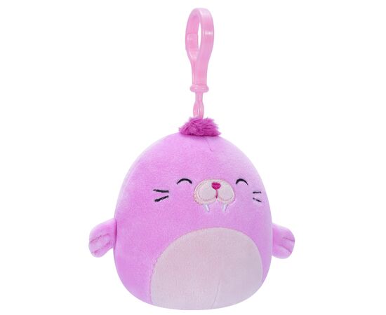 Мягкая игрушка Squishmallows на клипсе – Морж Пепе 9 см (SQCP00150), изображение 2