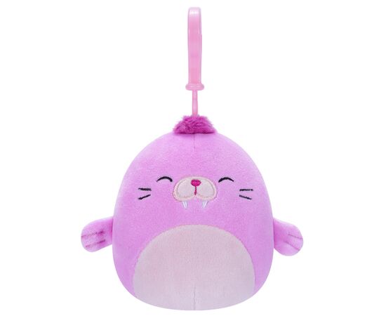 Мягкая игрушка Squishmallows на клипсе – Морж Пепе 9 см (SQCP00150)