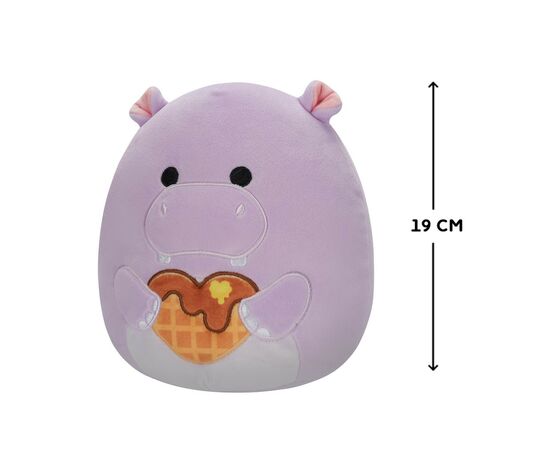 Мягкая игрушка Squishmallows Бегемот Ханна 19 см (SQVA00859), изображение 2 Мягкая игрушка Squishmallows Бегемот Ханна 19 см (SQVA00859), изображение 2