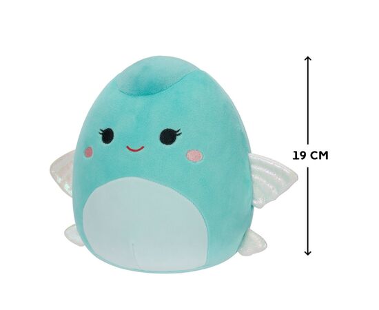 Мягкая игрушка Squishmallows Рыбка Бэтт 19 см (SQCR05387), изображение 2