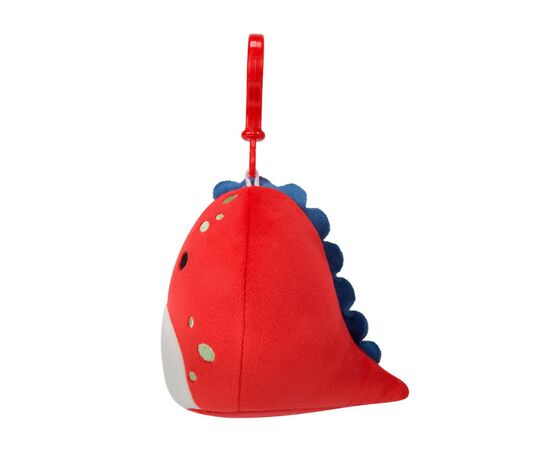 Мягкая игрушка Squishmallows на клипсе – Дино Долан 9 см (SQCP00218), изображение 3 Мягкая игрушка Squishmallows на клипсе – Дино Долан 9 см (SQCP00218), изображение 3