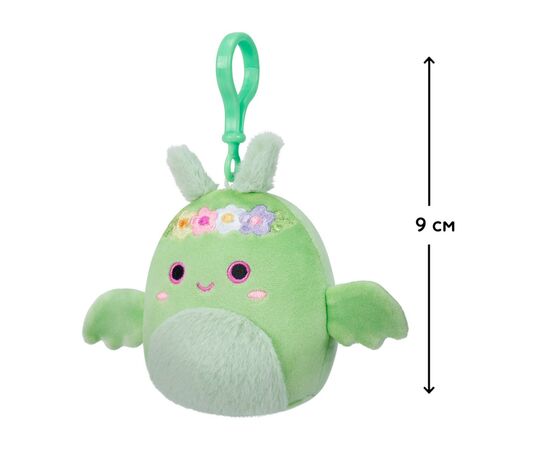 Мягкая игрушка Squishmallows на клипсе – Дракон Тов 9 см (SQCP00217), изображение 2
