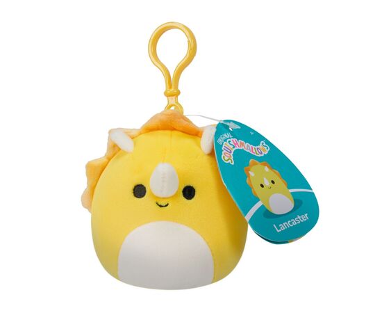 Мягкая игрушка Squishmallows на клипсе – Трицератопс 9 см (SQCP00216), изображение 7 Мягкая игрушка Squishmallows на клипсе – Трицератопс 9 см (SQCP00216), изображение 7