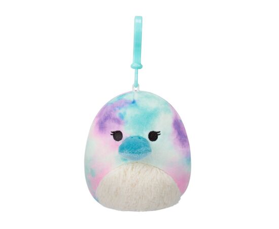 М'яка іграшка Squishmallows на кліпсі – Качкодзьоб Бріндал 9 см (SQCP00215)