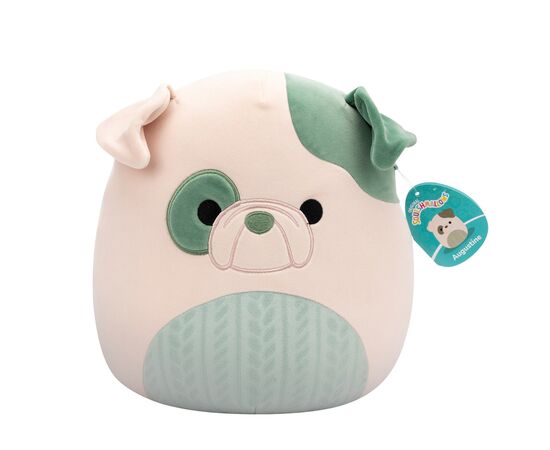 Мягкая игрушка Squishmallows Бульдог Августин 30 см (SQCR06691), изображение 7 Мягкая игрушка Squishmallows Бульдог Августин 30 см (SQCR06691), изображение 7