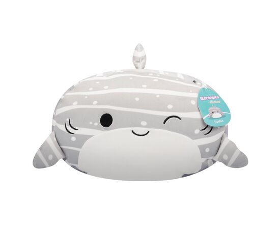 Мягкая игрушка Squishmallows Китовая акула Сачи 30 см (SQCR06550), изображение 7