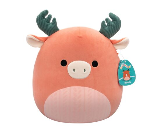 Мягкая игрушка Squishmallows Лось Ромелу 30 см (SQCR06686), изображение 7 Мягкая игрушка Squishmallows Лось Ромелу 30 см (SQCR06686), изображение 7