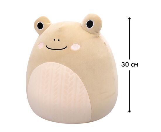 Мягкая игрушка Squishmallows Лягушка Де Витт 30 см (SQCR06687), изображение 2 Мягкая игрушка Squishmallows Лягушка Де Витт 30 см (SQCR06687), изображение 2