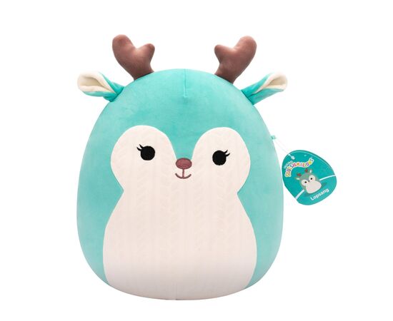 Мягкая игрушка Squishmallows Олень Лопсанг 30 см (SQCR06688), изображение 7 Мягкая игрушка Squishmallows Олень Лопсанг 30 см (SQCR06688), изображение 7