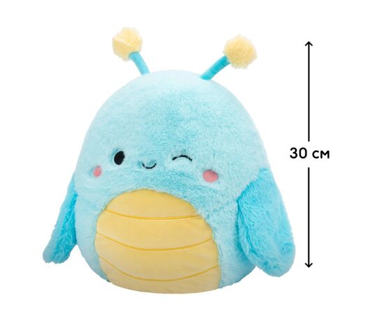 Мягкая игрушка Squishmallows Кузнечик прыгунчик Джайлс 30 см (SQCR06681), изображение 2