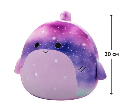 Мягкая игрушка Squishmallows Акула Алия 30 см (SQCR06574), изображение 2 Мягкая игрушка Squishmallows Акула Алия 30 см (SQCR06574), изображение 2