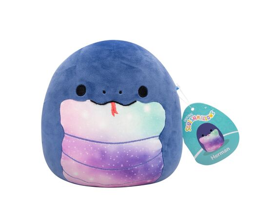 Мягкая игрушка Squishmallows Змея Герман 19 см (SQCR06582), изображение 7 Мягкая игрушка Squishmallows Змея Герман 19 см (SQCR06582), изображение 7