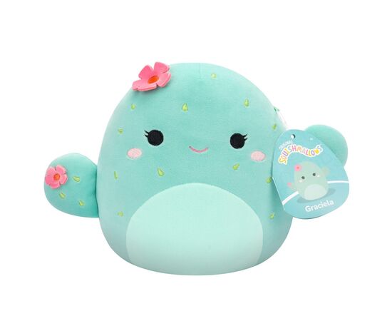 Мягкая игрушка Squishmallows Кактус Грациелла 19 см (SQCR06580), изображение 7 Мягкая игрушка Squishmallows Кактус Грациелла 19 см (SQCR06580), изображение 7
