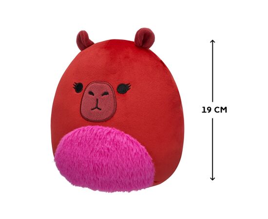Мягкая игрушка Squishmallows Капибара Марсия 19 см (SQCR06581), изображение 2 Мягкая игрушка Squishmallows Капибара Марсия 19 см (SQCR06581), изображение 2