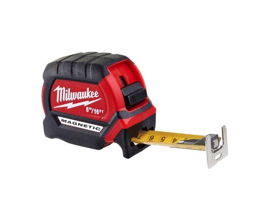 Рулетка Milwaukee магнітна GEN III 5м(16ft)/27мм (4932464602), зображення 2 Рулетка Milwaukee магнітна GEN III 5м(16ft)/27мм (4932464602), зображення 2