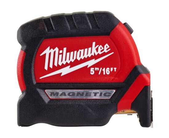 Рулетка Milwaukee магнитная GEN III 5м(16ft)/27мм (4932464602)