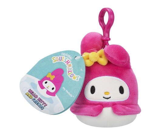 Мягкая игрушка Squishmallows на клипсе - Моя Мелоди 9 см (SQSN00271), изображение 3
