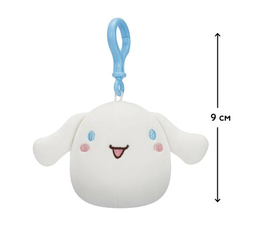 Мягкая игрушка Squishmallows на клипсе - Синнаморолл 9 см (SQSN00272), изображение 2 Мягкая игрушка Squishmallows на клипсе - Синнаморолл 9 см (SQSN00272), изображение 2