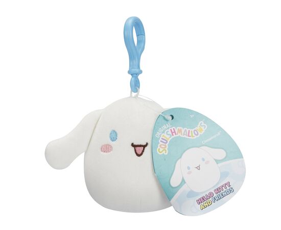 Мягкая игрушка Squishmallows на клипсе - Синнаморолл 9 см (SQSN00272), изображение 3 Мягкая игрушка Squishmallows на клипсе - Синнаморолл 9 см (SQSN00272), изображение 3