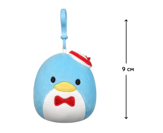 Мягкая игрушка Squishmallows на клипсе - Такседо Сэм 9 см (SQSN00276), изображение 2 Мягкая игрушка Squishmallows на клипсе - Такседо Сэм 9 см (SQSN00276), изображение 2