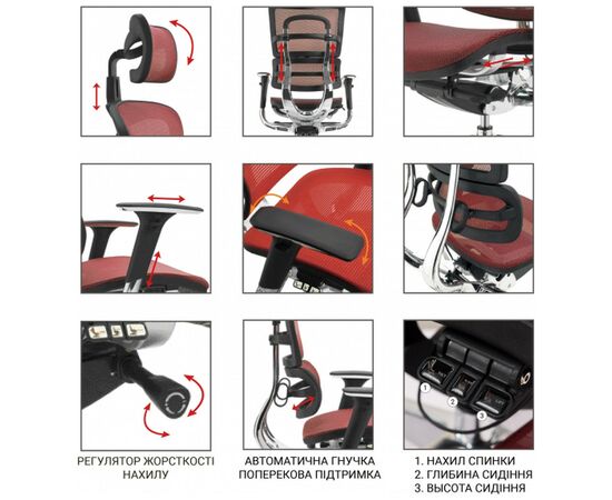 Офісне крісло GT Racer X-801L Black (X-801L Black (W-21)), зображення 4 Офісне крісло GT Racer X-801L Black (X-801L Black (W-21)), зображення 4