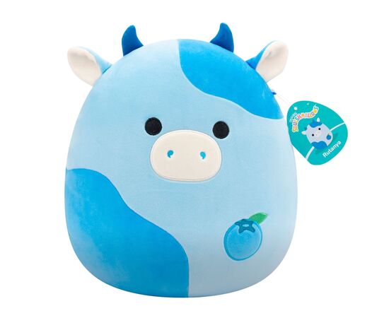 Мягкая игрушка Squishmallows Коровка Рутания 30 см (SQCR06624), изображение 7 Мягкая игрушка Squishmallows Коровка Рутания 30 см (SQCR06624), изображение 7