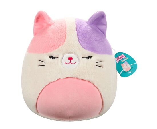 Мягкая игрушка Squishmallows Кошечка Нил 30 см (SQCR06765), изображение 7 Мягкая игрушка Squishmallows Кошечка Нил 30 см (SQCR06765), изображение 7