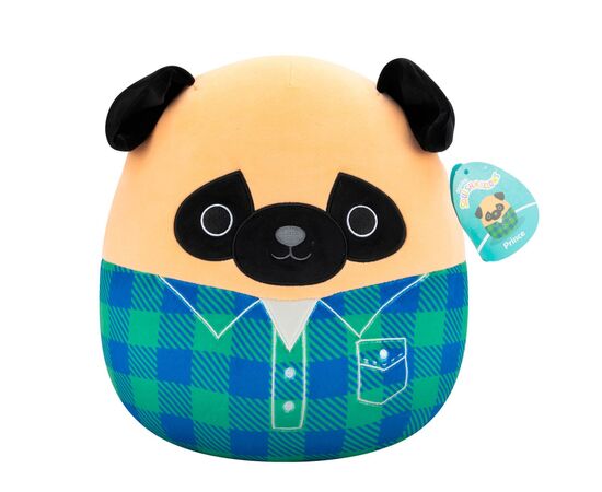 Мягкая игрушка Squishmallows Мопс Принц 30 см (SQCR06622), изображение 7 Мягкая игрушка Squishmallows Мопс Принц 30 см (SQCR06622), изображение 7