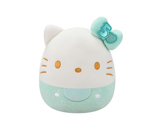 Мягкая игрушка Squishmallows Хелоу Китти в изумрудном 20 см (SQSN00498)