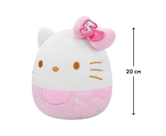 Мягкая игрушка Squishmallows Хелоу Китти в розовом 20 см (SQSN00497), изображение 2 Мягкая игрушка Squishmallows Хелоу Китти в розовом 20 см (SQSN00497), изображение 2