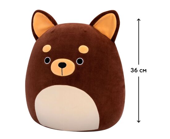 Мягкая игрушка Squishmallows Чихуахуа Баркевина 36 см (SQCR06740), изображение 2 Мягкая игрушка Squishmallows Чихуахуа Баркевина 36 см (SQCR06740), изображение 2