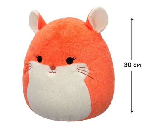 Мягкая игрушка Squishmallows Шиншилла Эрика 30 см (SQCR06756), изображение 2 Мягкая игрушка Squishmallows Шиншилла Эрика 30 см (SQCR06756), изображение 2