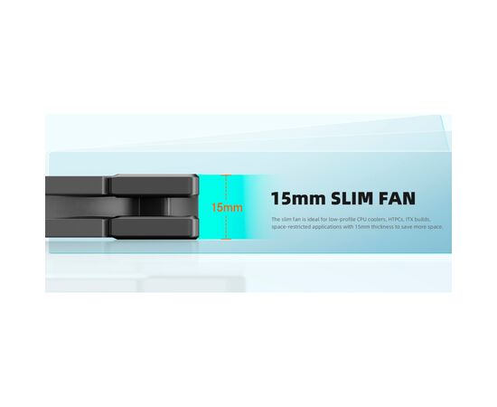 Кулер для корпуса ID-Cooling TF-9215-K, изображение 12 Кулер для корпуса ID-Cooling TF-9215-K, изображение 12