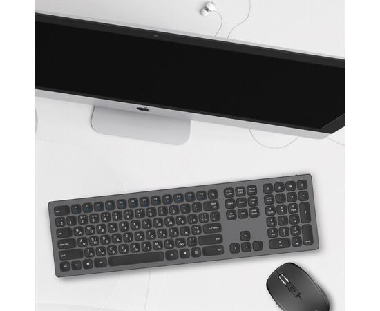 Клавиатура OfficePro SK1550 Wireless Black (SK1550B), изображение 8 Клавиатура OfficePro SK1550 Wireless Black (SK1550B), изображение 8