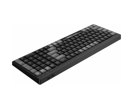 Клавіатура OfficePro SK985B Wireless/Bluetooth Black (SK985B), зображення 4 Клавіатура OfficePro SK985B Wireless/Bluetooth Black (SK985B), зображення 4