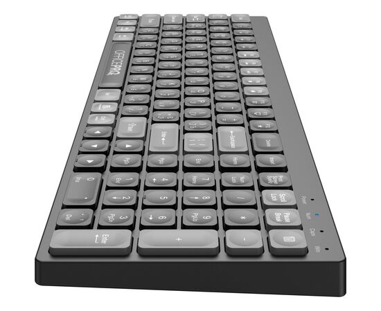 Клавіатура OfficePro SK985B Wireless/Bluetooth Black (SK985B), зображення 5 Клавіатура OfficePro SK985B Wireless/Bluetooth Black (SK985B), зображення 5