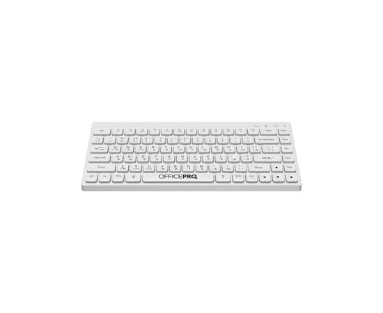 Клавіатура OfficePro SK955W Wireless/Bluetooth White (SK955W), зображення 2 Клавіатура OfficePro SK955W Wireless/Bluetooth White (SK955W), зображення 2