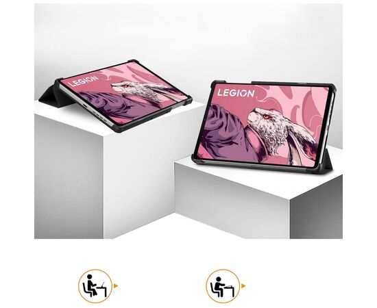 Чехол для планшета BeCover Smart Case Lenovo Legion Tab 8.8" Black (712545), изображение 6 Чехол для планшета BeCover Smart Case Lenovo Legion Tab 8.8" Black (712545), изображение 6